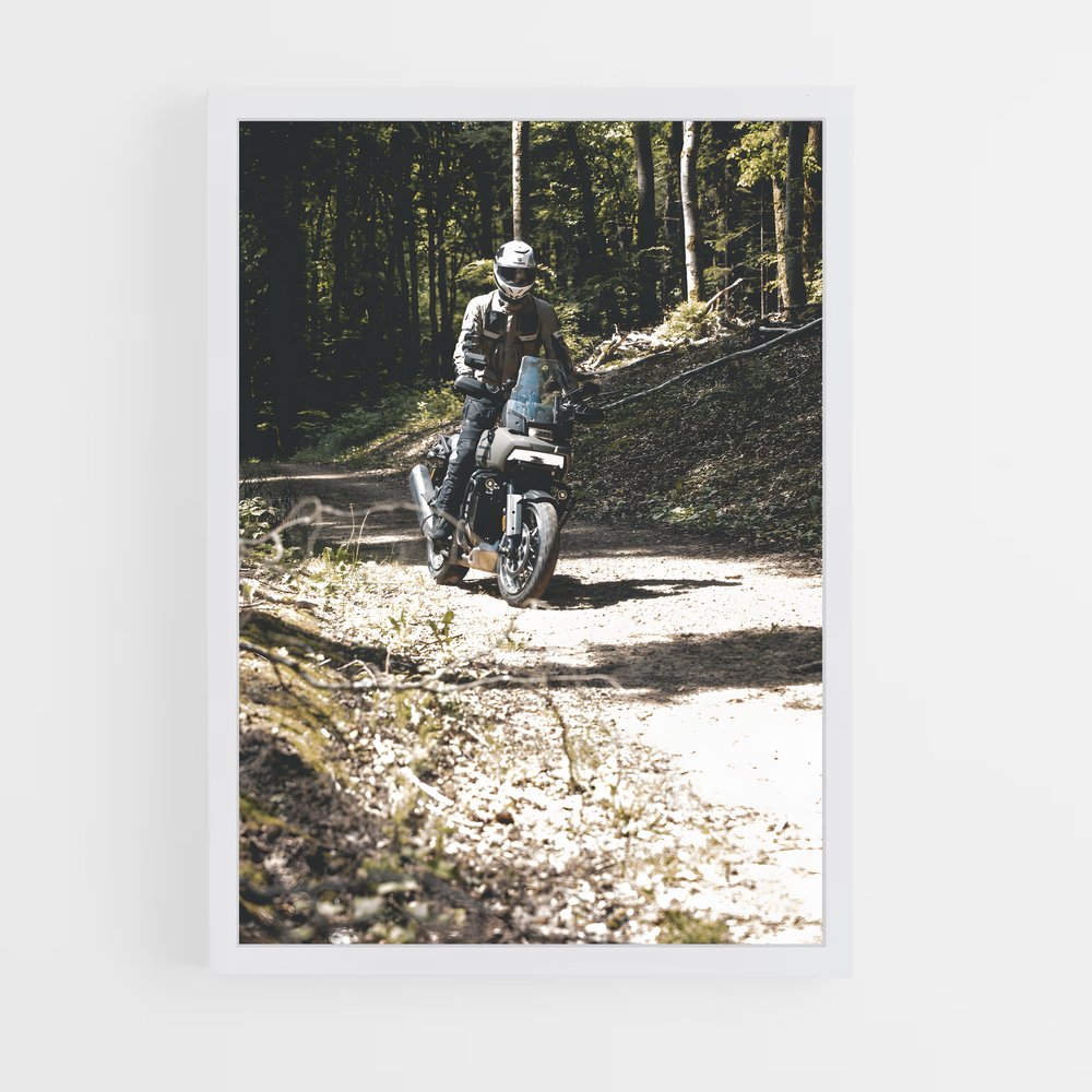 Poster envoûtant de Pan America – affiche Harley-Davidson (vue 3)